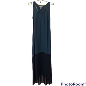 Anthropologie Silence Noise Racerback Maxi Slip Dress